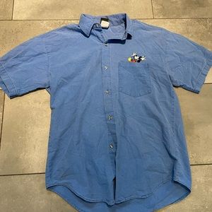 Mickey Mouse button up